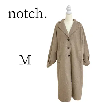 notch. 노치 베이지 체스터 코트 M