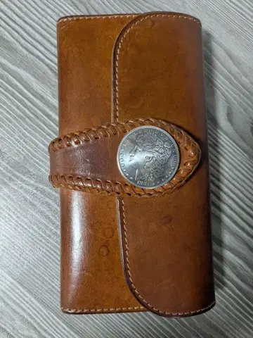 알즈니 ALZUNI 천연 가죽 장지갑 바이커 지갑 라이더 지갑 콘초