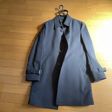 MAJI 체스터 코트 블랙