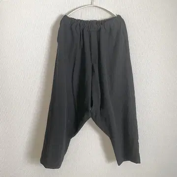 mittan 에어 텀블 울 팬츠 블랙
