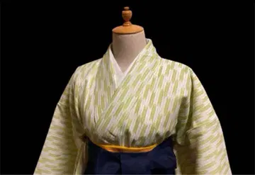 미사용 야가스 니샤쿠소데 기모노 (하카마용 짧은) 졸업식