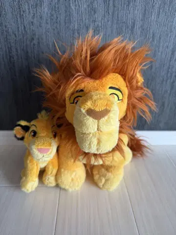 라이온 킹 봉제 인형 대소 세트