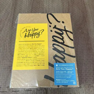아라시 Are you Happy? Blu-ray 초회 한정판