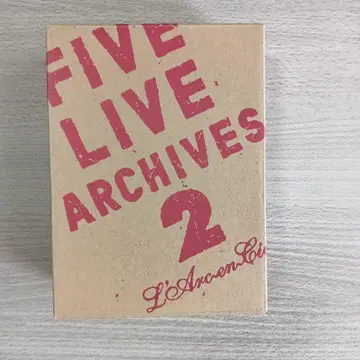 FIVE LIVE ARCHIVES 2 완전 생산 한정판