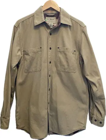L.L.Bean 베이지 긴팔 셔츠