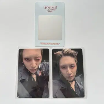 태민 랜덤 트레이딩 카드 Ephemeral Gaze Finale 서울 1