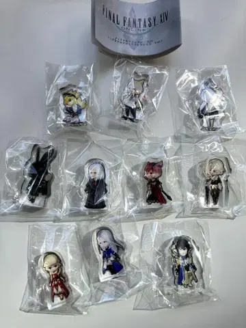 [ 전종 세트 ] FF14 미니 아크릴 블록 컬렉션