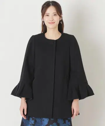 TO BE CHIC 울 코트/블랙 40