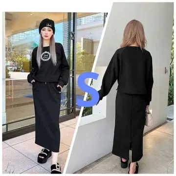 rady 맥시 스커트 셋업 S 사이즈 블랙 남은 것 1개