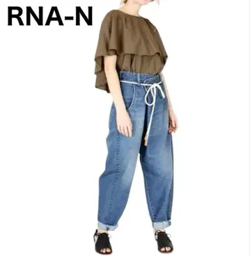 RNA-N 하이웨스트 데님 팬츠