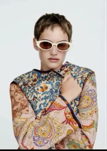 ZARA 패치워크 퀼팅 자켓