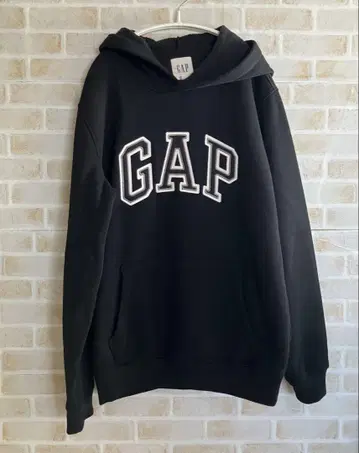 GAP 후드 부착 후드티 속기모 XS