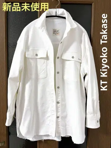 K.T kiyoko takase 화이트 데님 자켓 G
