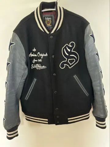 SCHOTT 100주년 한정판 STADIUM JACKET 바시티 자켓
