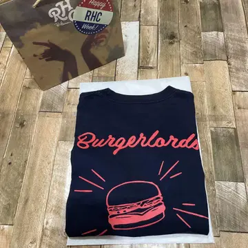 [ 론 헤르만 ] Ron Herman Burgerlords 티셔츠 네이비