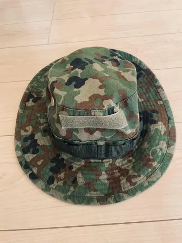 카모 패턴 햇, 조절 가능한 턱끈 포함 [ L ]