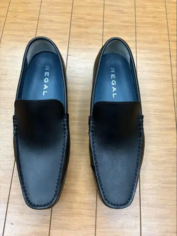 REGAL 블랙 가죽 로퍼