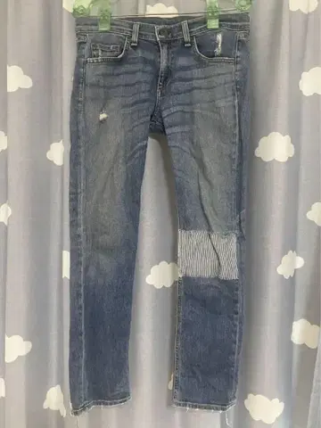 rag&bone 러그앤본 데미지 블루 데님 27인치
