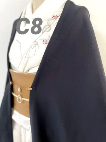 C-8 얇은 겉옷 먹색 모몽가 코트 긴 겉옷 모몽가 코트