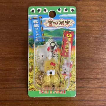 지역 한정 키티 미야기 한정판 지퍼 마스코트