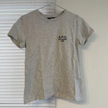 A.P.C. 그레이 반팔 T셔츠 XS 새상품급