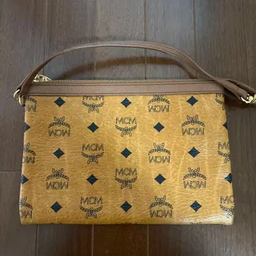 mcm 미니 파우치 백