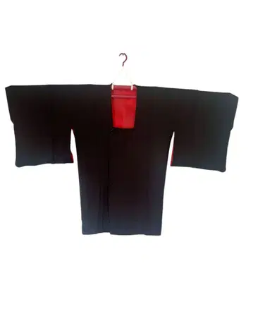 도행 코트 리버서블 순수 실크 일본 의류 코트