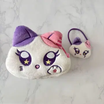 미야이 파우치 & 머리끈 2개 세트