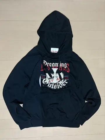 ORIMI CROSS PATCH HOODIE 후드티 오리미
