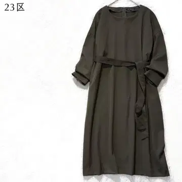 SALE [ 새상품급 ] 23구 울 드레이프감 원피스 포멀 고급