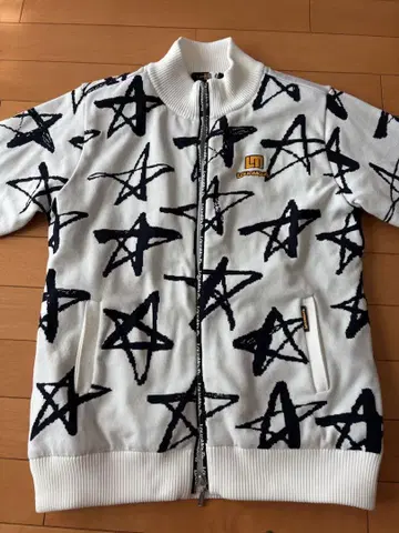 라우드마우스 별 패턴 집업 자켓