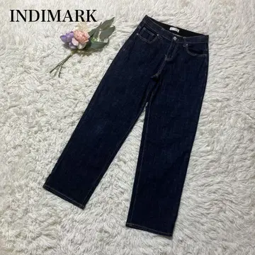 [ INDIMARK ] 인디마크 와이드 스트레이트 데님 팬츠 M