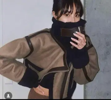 juemi 무스탕 코트