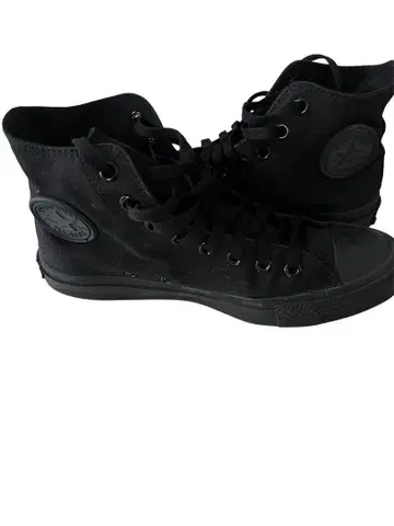 Converse 블랙 하이컷 스니커즈