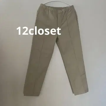 12closet 여성 팬츠 센터 스티치 스트레치