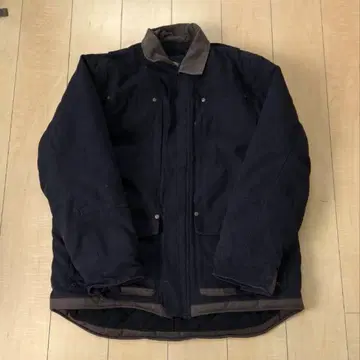 덕 원단 디키즈 dickies 커버올 워크 자켓