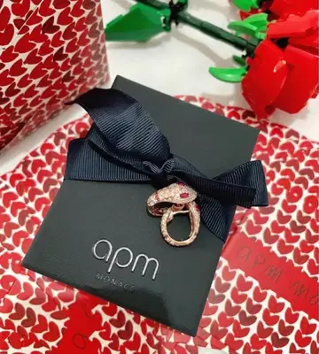 apm Monaco 뱀 모티브 귀걸이