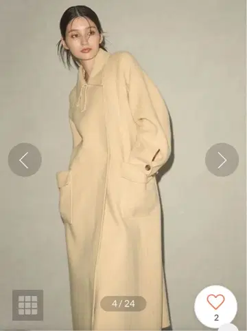 릴리 브라운 리버 코트 미사용 새상품