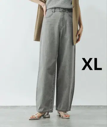 GLOBAL WORK GOOD 데님 배기 팬츠/118365 XL