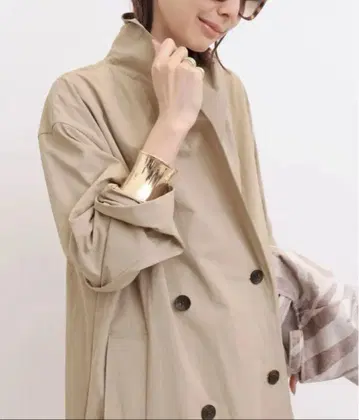 L'Appartement ECOTTONY NYLON TRENCH