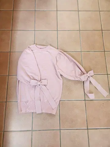 Maison de FLEUR petite robe 리본 포함 니트