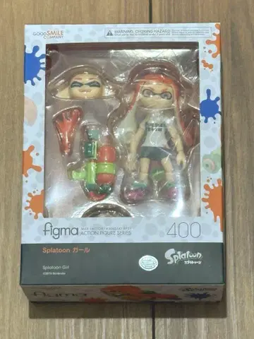 figma 400 스플래툰 걸 미개봉 새상품