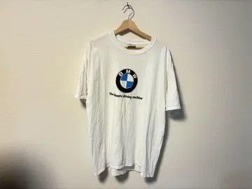 상태 미국제 BMW 로고 T셔츠 XL 화이트