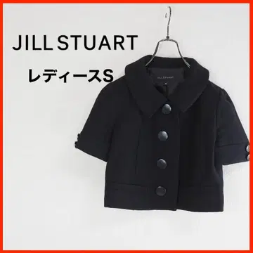 A3962*JILL STUART*자켓*숏 기장*무지*S*블랙