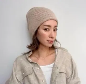 marihoja 마리호자 니트 캡 캐시미어 블랙