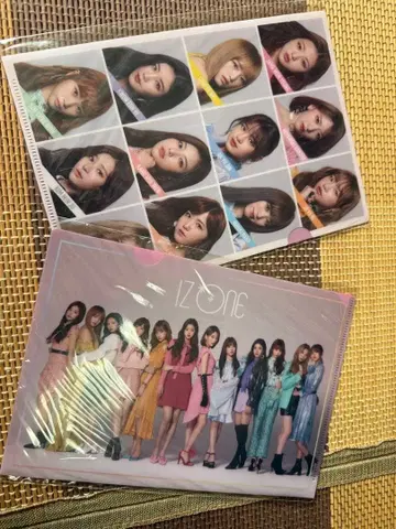 [ 미개봉 ] IZ*ONE 클리어 파일 2종 세트 아이즈원