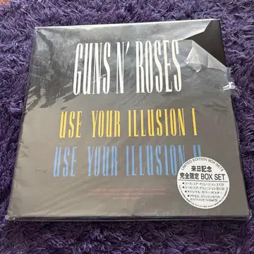 GUNS N' ROSES 내한 기념 완전 한정판 BOX SET