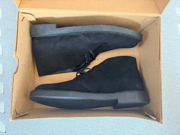 Clarks 블랙 스웨이드 부츠 9.5 US 27.5cm