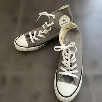 CONVERSE 그레이 하이컷 스니커즈