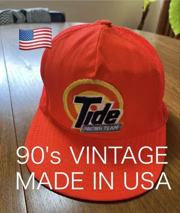FJ 착용! USA제! 90's Tide 캡 빈티지 cap